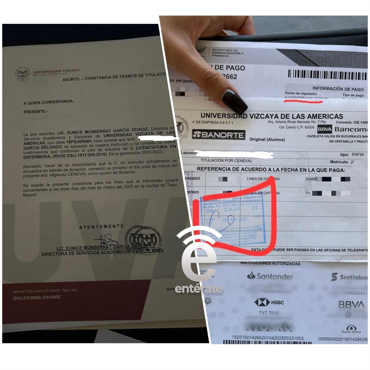 Universidad Vizcaya: 11 meses sin entregar títulos a egresados