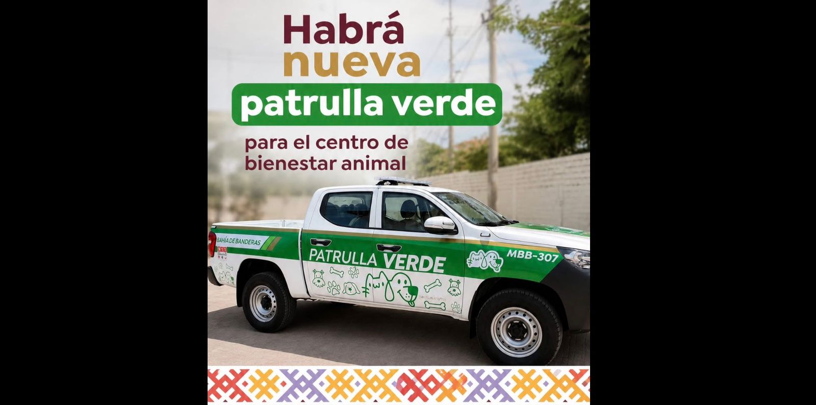 Bahía de Banderas contará con nueva patrulla exclusiva para el Centro de  Bienestar Animal